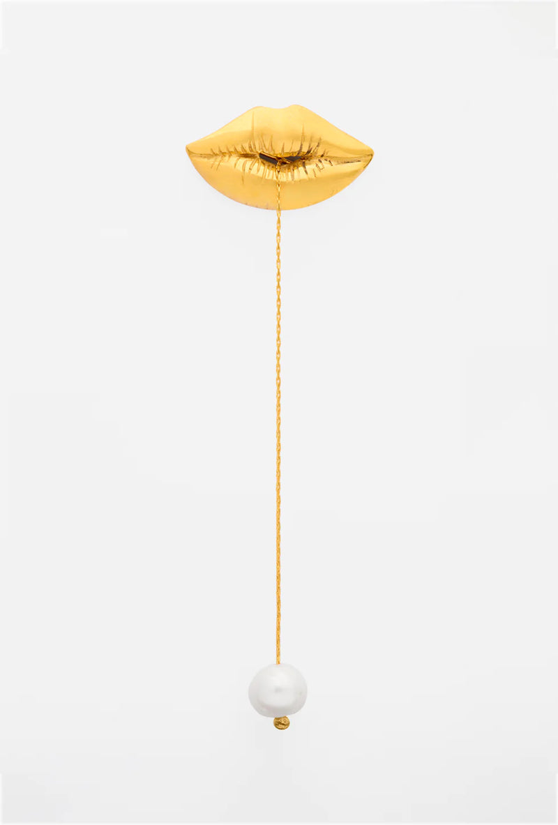 Lips and Pearl Earring