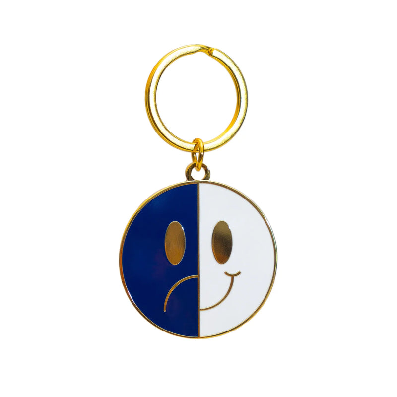 Happy Sad Key Chain